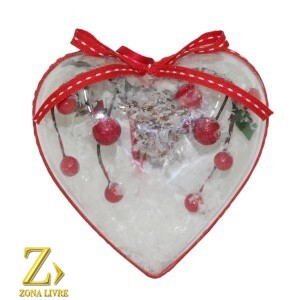 CORACAO TRANSPARENTE 10CM
