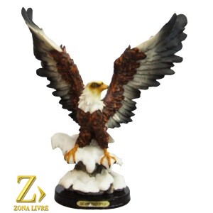 ÁGUIA DE RESINA 30CM