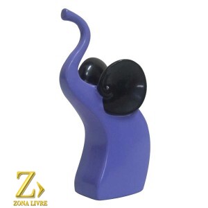 ELEFANTE COFRE PURPLE 18CM