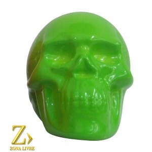 CAVEIRA VERDE 15CM