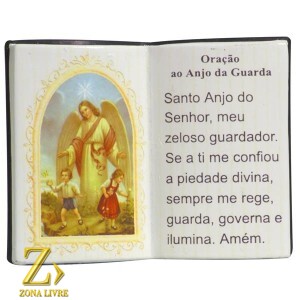LIVRO DE ORAÇÃO ANJO DA GUARDA 10X08CM