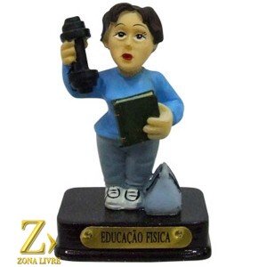 EDUCAÇÃO FISICA MULHER 8CM