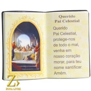 LIVRO DE ORAÇÃO PAI CELESTIAL 10X08CM