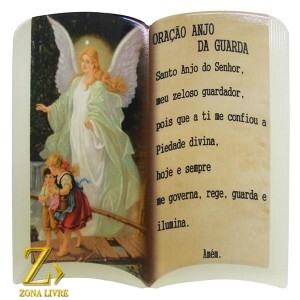 PLACA RELIGIOSA ORACAO 10X15CM