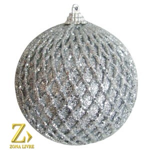 ENFEITE NATALINO BOLA 08CM
