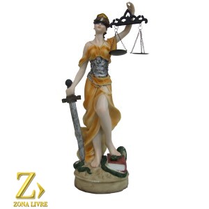 DAMA DA JUSTICA 11CM COLOR