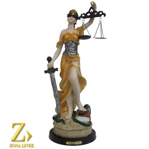 DAMA DA JUSTICA 67CM COLOR
