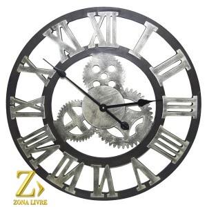 RELOGIO MADEIRA 60CM