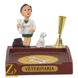 PORTA PAPEL E CANETA VETERINARIA 8CM