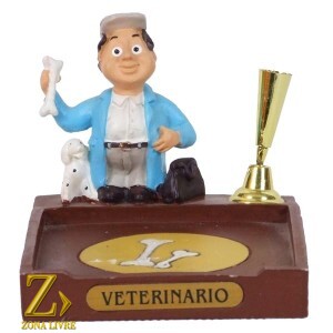 PORTA PAPEL E CANETA ADVOGADO 8CM