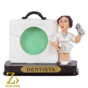 DENTISTA MULHER PORTA FOTO 8 CM