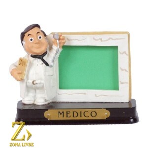 MÉDICO PORTA FOTO 8CM