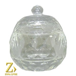 BOMBONIERE CRISTAL 10CM