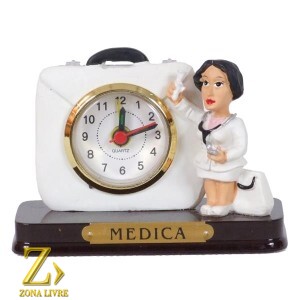 MÉDICA RELÓGIO 8CM