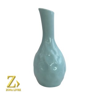 FLOREIRO AZUL 13X13X28CM