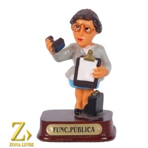 FUNCIONARIA PUBLICA 8CM