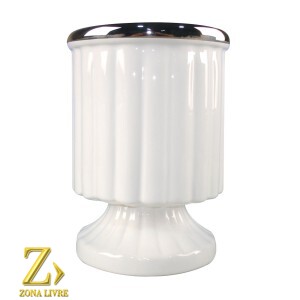 VASO DE CERAMICA 16,5X16,5X23CM