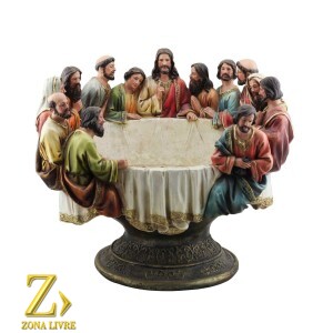 SANTA CEIA PIA 40X34 CM