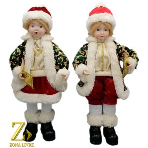 JG CRIANÇA MUSICAL VERMELHO/VERDE 43CM