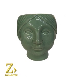 FLOREIRO ROSTO AMARELO 15X16CM