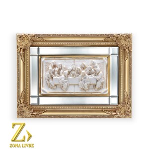 SANTA CEIA MARFIM 64X47CM