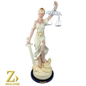 DAMA DA JUSTICA 37CM COLOR