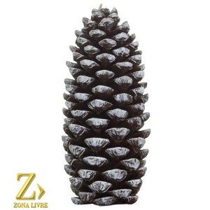 VELA NATALINA PINHA 15CM