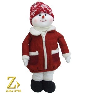 BONECO DE NEVE 45CM