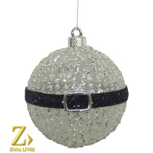 ENFEITE NATALINO BOLA 8CM